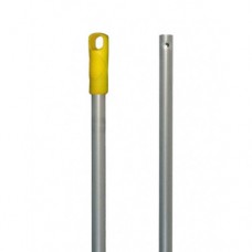 Ручка для держателя мопов (130 см, d=22 мм, алюминий, желтый)