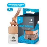 Ароматизатор жидкий подвесной GRASS "Deep ocean" (6 мл)