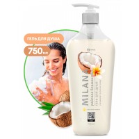 Гель для душа "MILANA" с маслом кокоса (750 мл)