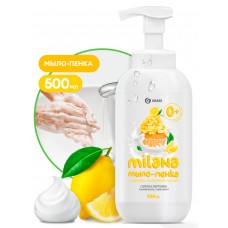 Жидкое мыло-пенка "Milana" сливочно-лимонный десерт (500 мл)
