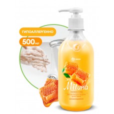 Крем-мыло жидкое увлажняющее "Milana" молоко и мед (500 мл)
