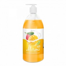 Крем-мыло жидкое увлажняющее "Milana" манго и лайм (1000 мл)