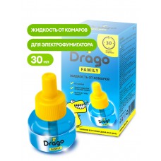 Средство инсектицидное Drago "Жидкость от комаров" (30 мл)