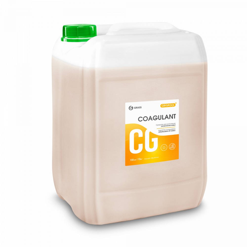 Коагулянт для бассейнов CRYSPOOL Coagulant (канистра 35 кг)