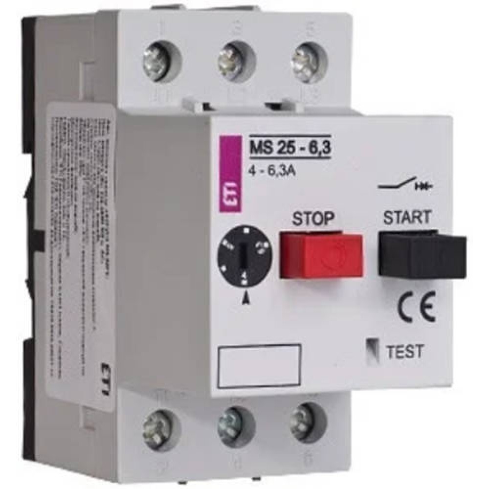 Магнитно-термический выключатель ETI MS25-25